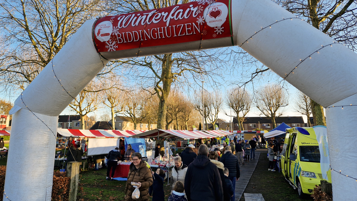 Winterfair Biddinghuizen groot succes