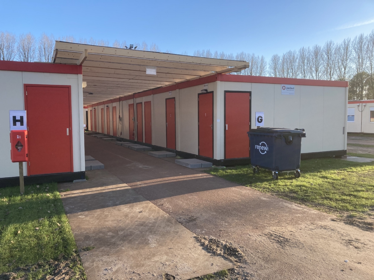 Noodopvang Biddinghuizen voor het laatst als Spreidingswet doorgaat