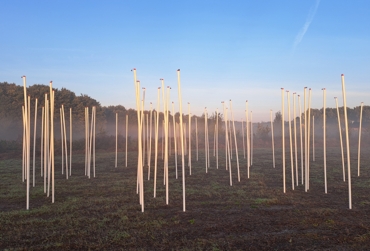 Kunstproject ‘Scheepskerkhof op het droge’ gerealiseerd bij Flevo Nice