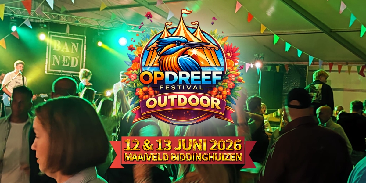 Opdreef Festival dit jaar op 12 en 13 juni