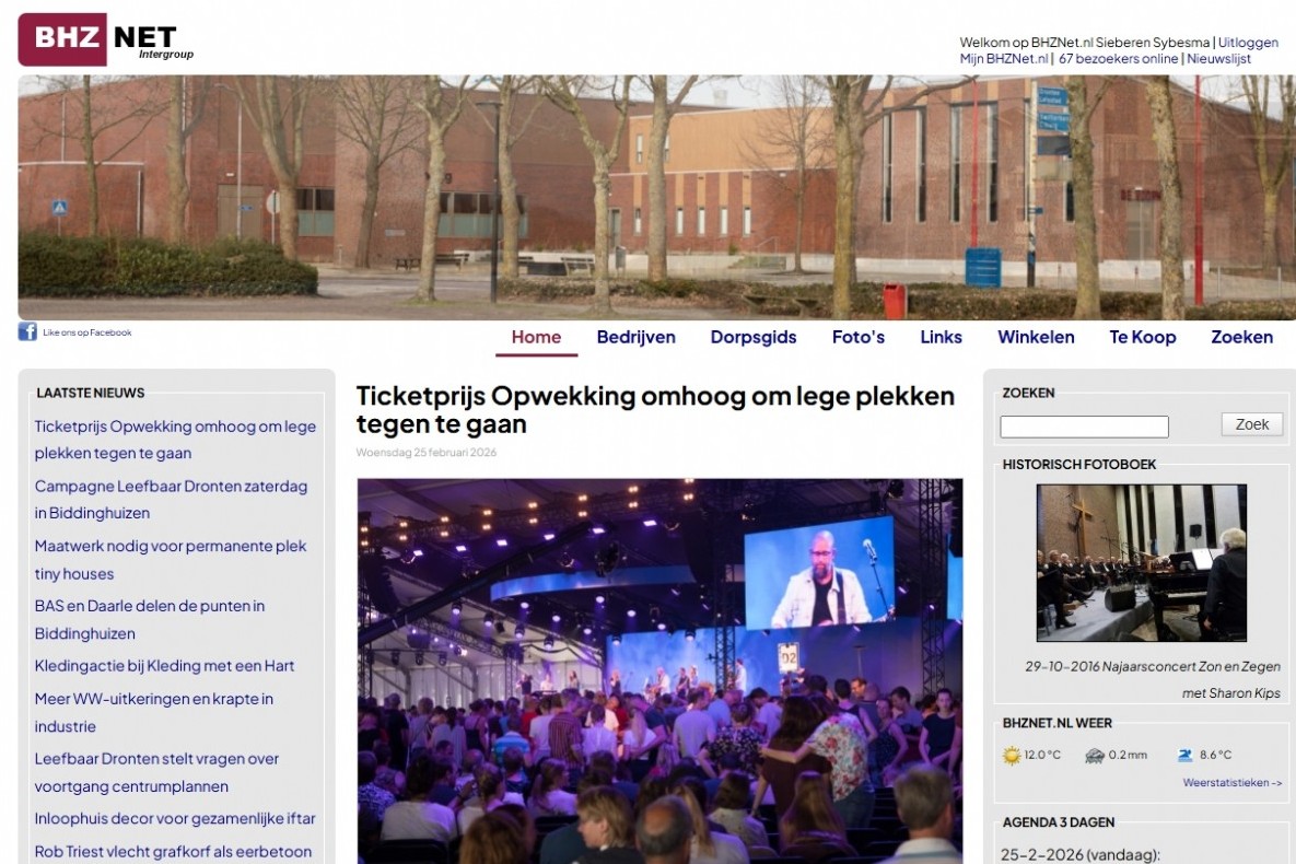 BHZNet.nl viert 25-jarig bestaan als nieuwsplatform