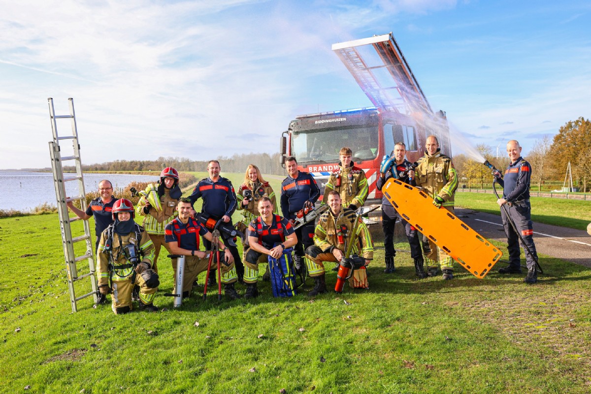 Brandweer Biddinghuizen nodigt inwoners uit voor kennismakingsavond